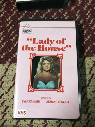 Lady Of The House Prism Big Box Slip Rare Oop Vhs