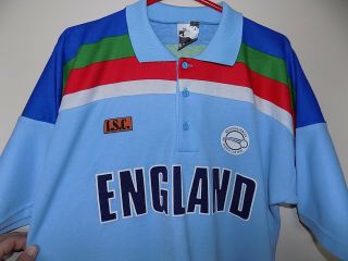 very rare england 1992 cricket world cup shirt size xl by hogger sports 2