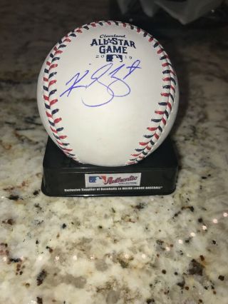 Kirby Yates Autographed 2019 All Star Game Baseball San Diego Padres Rare Mlb