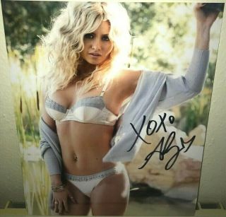 Aly Michalka Signed Autographed Sexy 8x10 Glossy Photo Aly And Aj W/proof Rare
