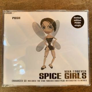 Rare Spice Girls Cd - Viva Forever Posh Spice With Insert
