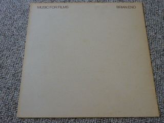 Brian Eno - Music For Films - Rare Uk Early Lp Press 2310623 - A3/b3 - Ex/vg,
