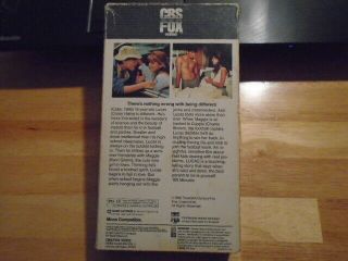 RARE OOP Lucas VHS film 1986 Corey Haim CHARLIE SHEEN Winona Ryder Jeremy Piven 2