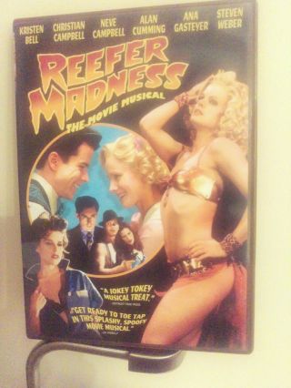 Reefer Madness - The Movie Musical (dvd) Campbell Rare Lnvg Marijuana