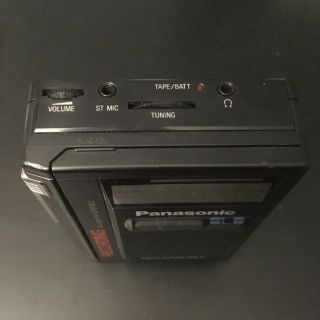 RARE Panasonic Walkman Radio AM/FM Cassette Recorder STEREO Player Model RQ - A70 2