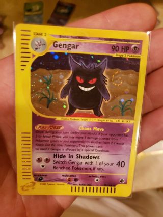 Gengar 13/165 Holo Rare Expedition Pokemon Card