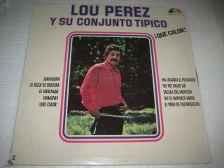 Lou Perez Y Su Conjunto Tipico Very Rare Salsa Guaguanco