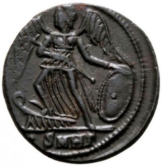 Constantinopoli (330 - 333 Ad) Rare Follis.  Heraclea Ca 2599