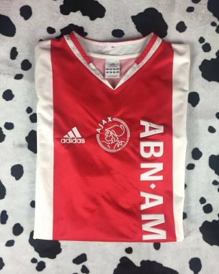 Vtg Ajax Football Shirt Jersey 2004 - 2005 Size L Large Rare Retro Holland Dutch