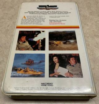 Condorman VHS 1981 Walt Disney Home Video Rare Clamshell Comedy 2