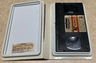 Condorman VHS 1981 Walt Disney Home Video Rare Clamshell Comedy 3