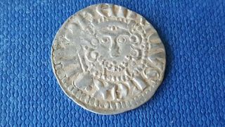 Rare English Silver Penny Henry Iii 1251 - 1272,  Canterbury Long Cross.  Very Fine
