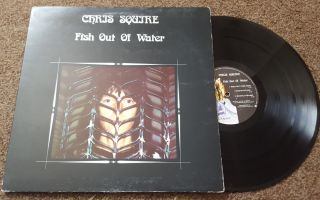 Chris Squire Fish Out Of Water - Rare 1975 Uk Atlantic K50202 Gatefold Prog Q9
