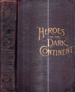 Rare 1889 Africa Heroes Of The Dark Continent Explorers Cannibalism Color Prints