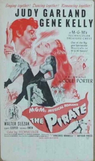 The Pirate (dvd) (gene Kelly & Judy Garland) Rare