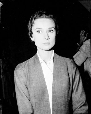 Audrey Hepburn Candid Rare 8x10 Negative