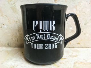 P Nk " Im Not Dead " Tour Mug - Rare 2006 Promotional Music Album Merchandise Cup