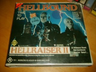Vhs Hellbound:hellraiser Ii (1988) The Rare One Banned In Qld.  Horror Thriller