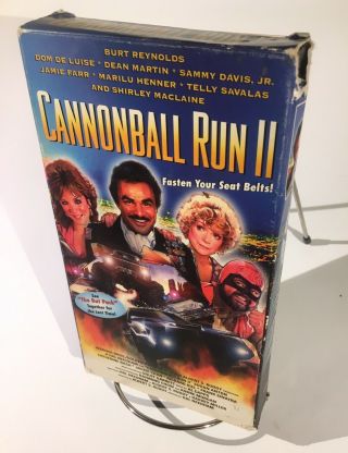 Cannonball Run Ii Rare Goodtimes Vhs 1984 Comedy Burt Reynolds Dom De Luise