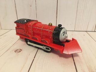 Thomas & Friends Snow Clearing James Trackmaster Motorized 2009 Mattel Rare