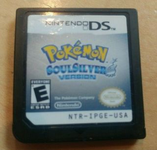 Pokemon: Soulsilver Version - Nintendo Ds - Rare Classic - Pikachu - 3ds 2ds Dsi