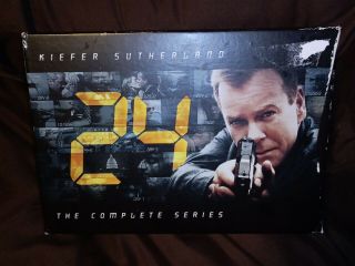 24 : Complete Series (2001 - 2010) 55 Dvd Rare Fox 2010 Kiefer Sutherland Good