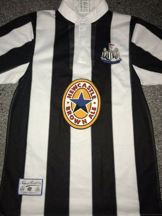 Newcastle United Retro Home Shirt 1996/97 Medium Rare