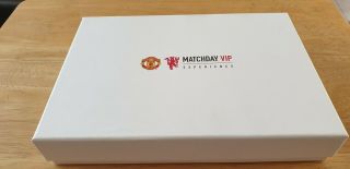 Rare Official Manchester United Football Club Vip Matchday Boxed Red Adult Scarf