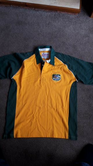 Bnwt - Wallabies Australia Cotton Traders Rare Rugby Shirt Jersey Size L