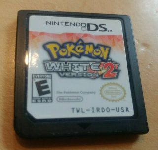 Pokemon: White Version 2 - Nintendo Ds - Rare Classic - Pikachu - 3ds 2ds Dsi