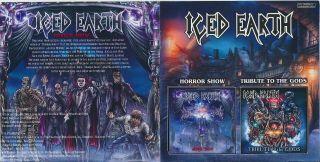 Iced Earth Horror Show 2001,  Tribute To The Gods 2001 Rare