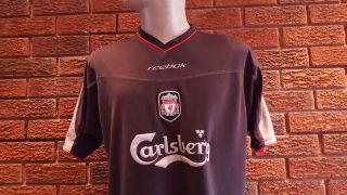 Vintage Rare Liverpool Football Shirt 2002.  Size Large (42/44)