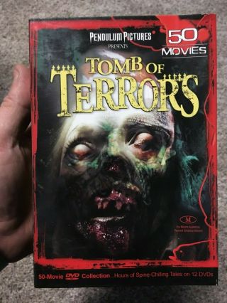 Tomb Of Terrors Dvd 2007 12 - Disc Set 50 B Horror Movies Rare " Soul Of The Demon "