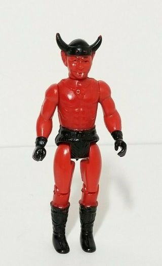 Rare Vintage 1982 Dragonriders Of The Styx Fantar Red Rider Action Figure
