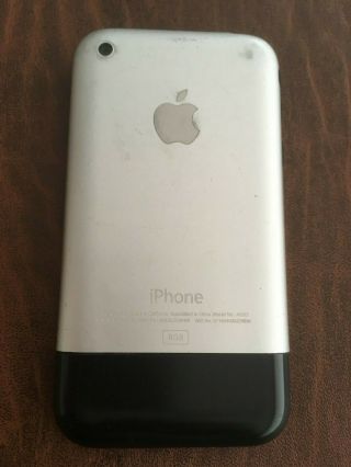 RARE FIND iPhone A1203 2G 1st Gen 8GB 13 icon IOS 1.  1.  2 8