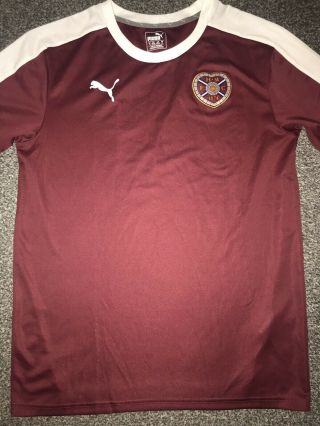 Hearts Of Midlothian Training Shirt 2016/17 Medium Rare