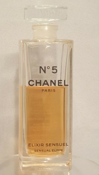 Chanel No.  5 Sensual Elixir Sensuel Body Gel 1.  7 Fl Oz Perfume Fragrance Rare Htf