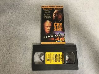 Cry,  The Beloved Country (1995) - Vhs - James Earl Jones - Promo / Screener - Rare