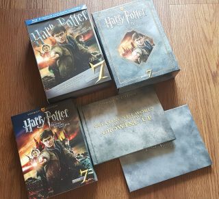 /805\ Harry Potter And The Deathly Hallows Ultimate Edition Box Set Rare & Oop