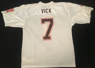Michael Vick 2000 Virginia Tech Hokies White Jersey Xxl (rare Vintage)