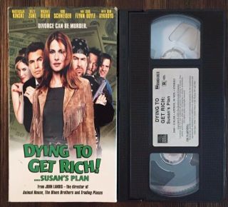 Dying To Get Rich Vhs (0020,  Edge) Rare 6109