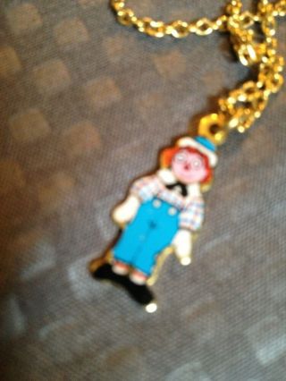 Raggety Andy Necklace Quite Charming Gjs Rare 1970s