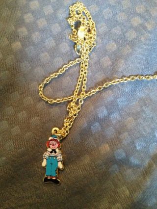 Raggety Andy Necklace Quite Charming Gjs Rare 1970s 3