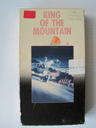 King Of The Mountain Vhs 1983 Dennis Hopper Embassy Home Entertainment Oop Rare