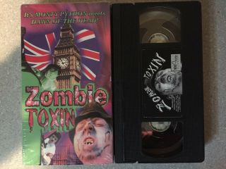 Zombie Toxin Vhs Rare Sov Horror Shock O Rama Undead Gore British Troma 1996