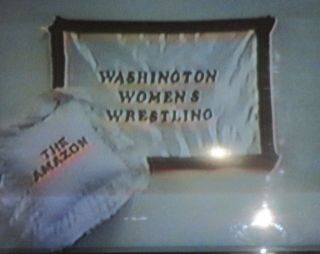 Female Wrestling Dvd - Rare Footage From Washington Womens Wrestling Amazon Club