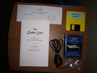 Atari 2600 - Cuttle Cart By Chad Schell - Rare Homebrew Cart Complete Made 2001