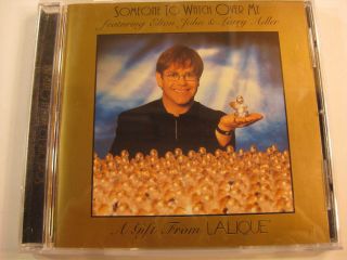 Elton John Rare Lalique Promo Cd " Someone To Watch Over Me " 1994