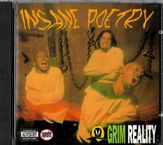 Insane Poetry Grim Reality Horrorcore Cd 1992 Og Release Esham Very Rare Oop