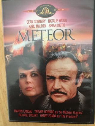 Rare Oop Meteor (dvd,  2000) Sean Connery
